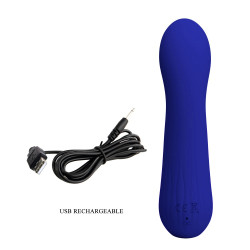 Pretty Love Stimulateur Prostatique Vibrant Faun 14 x 3.4cm Indigo